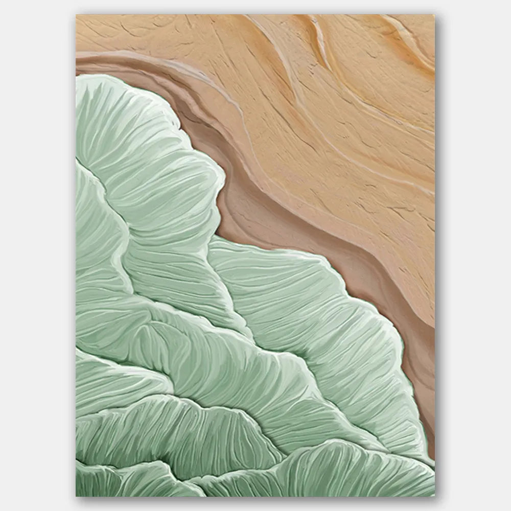 Ocean Textured Painting Canvas #OP009