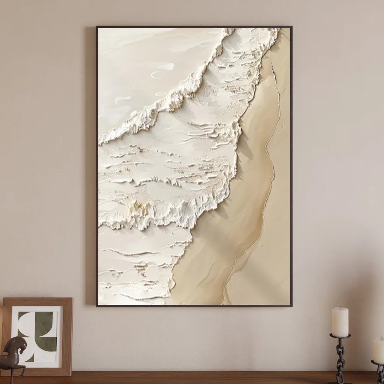Ocean Abstract Textured Wall Art #OP036