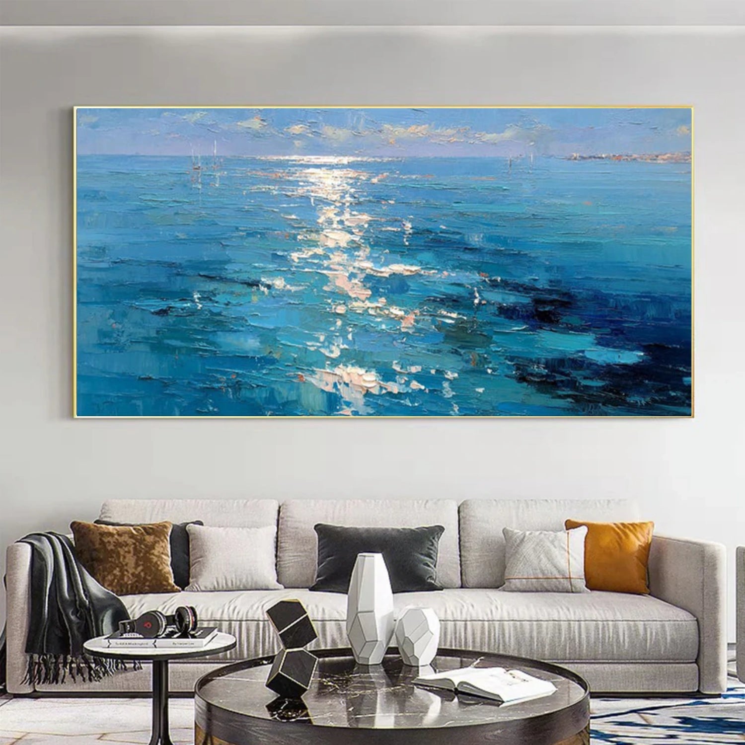 Abstract Textured Wall Art #OP058