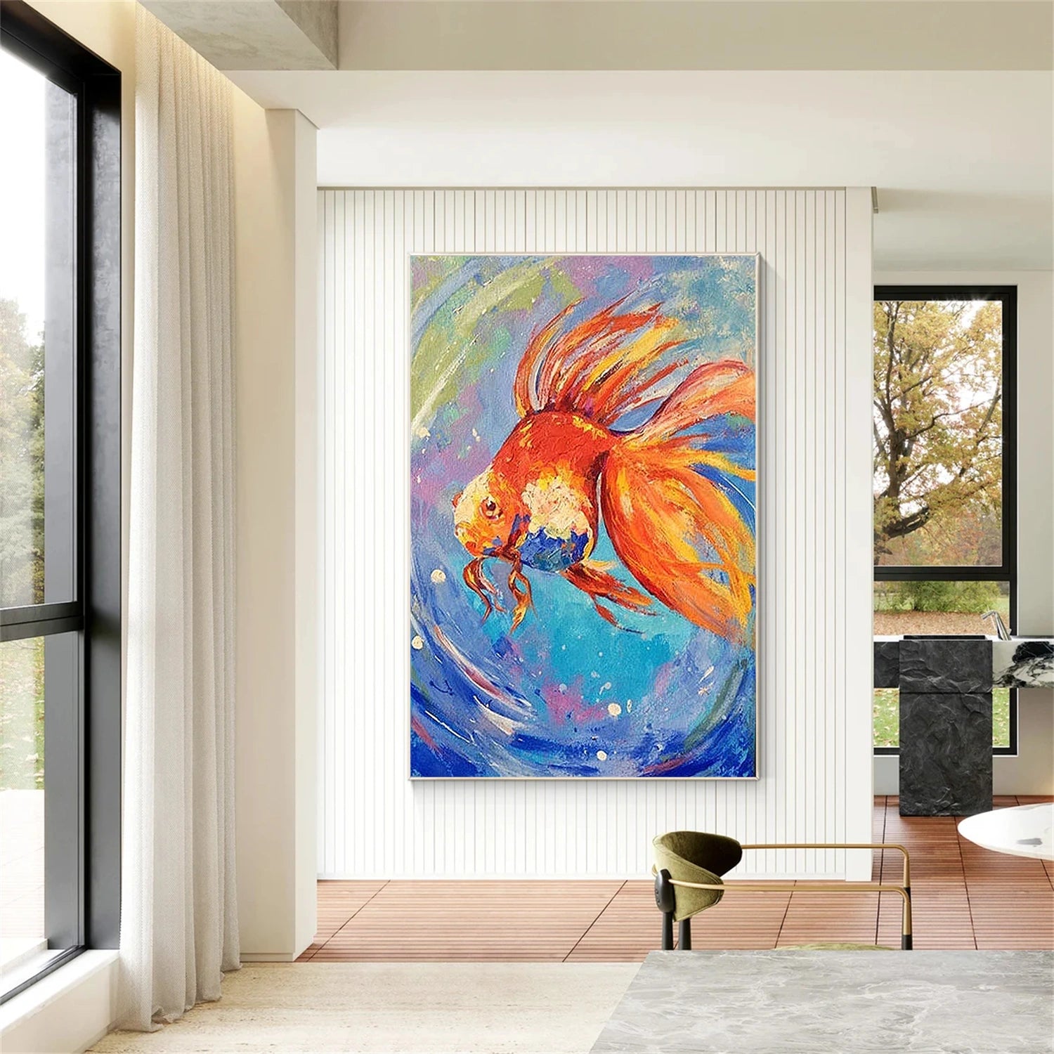 Abstract Animal Wall Art #AC109