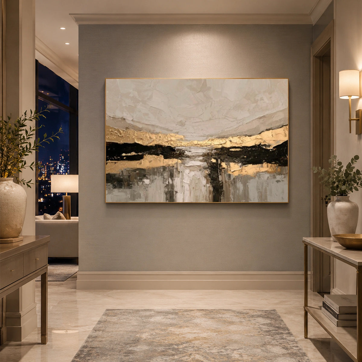 Abstract Textured Wall Art #AT200