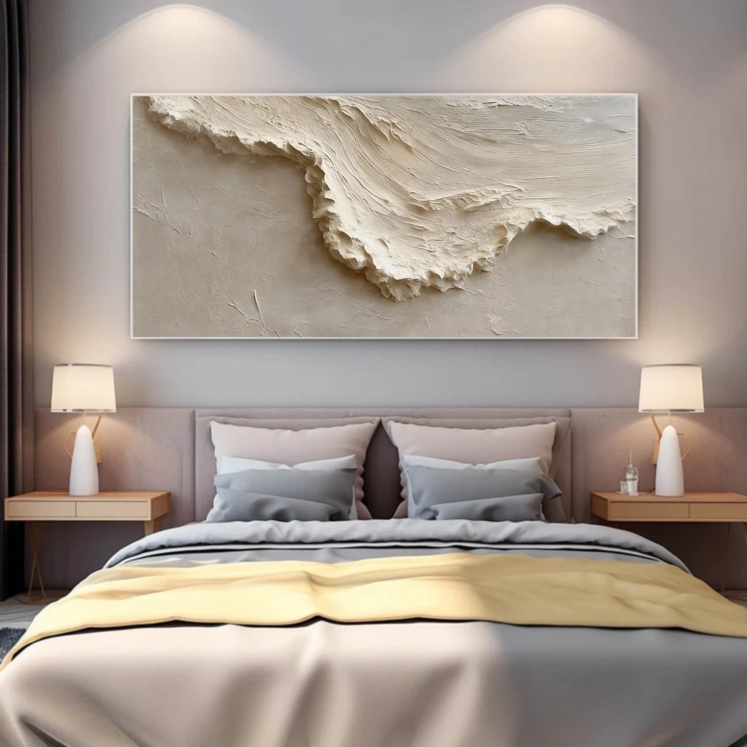 Ocean Abstract Textured Wall Art #OP048