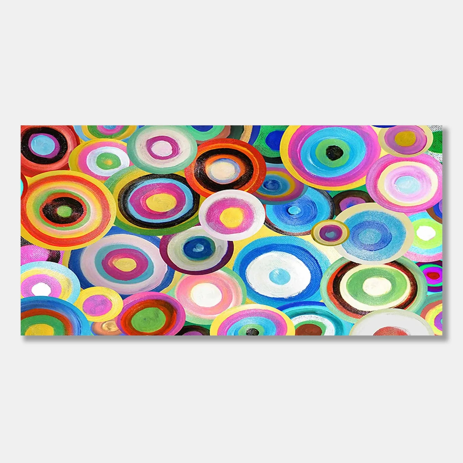 Colorful Abstract Painting Canvas #AP035