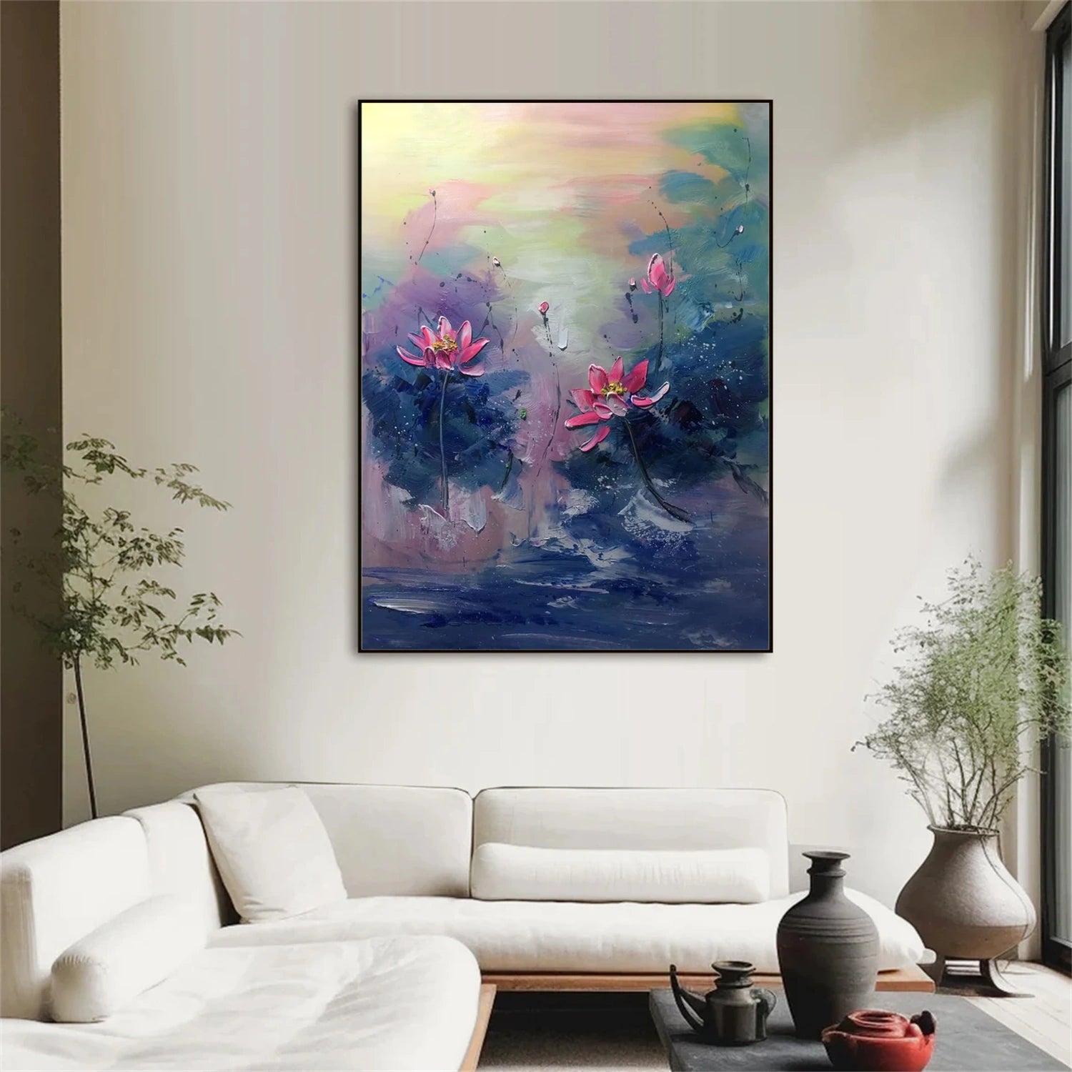 Flower Painting Canvas #FP088