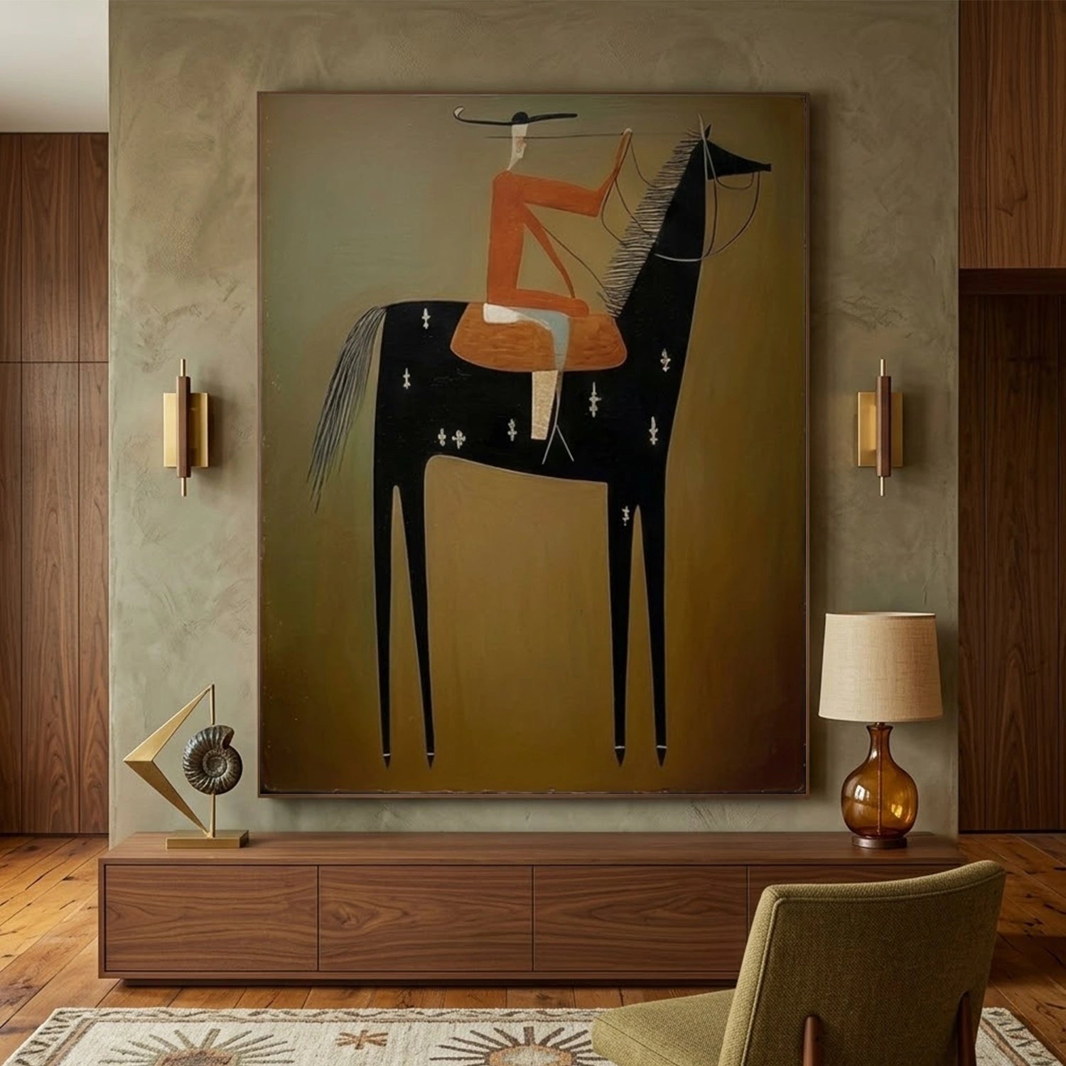 Vintage Americana Art #VT007