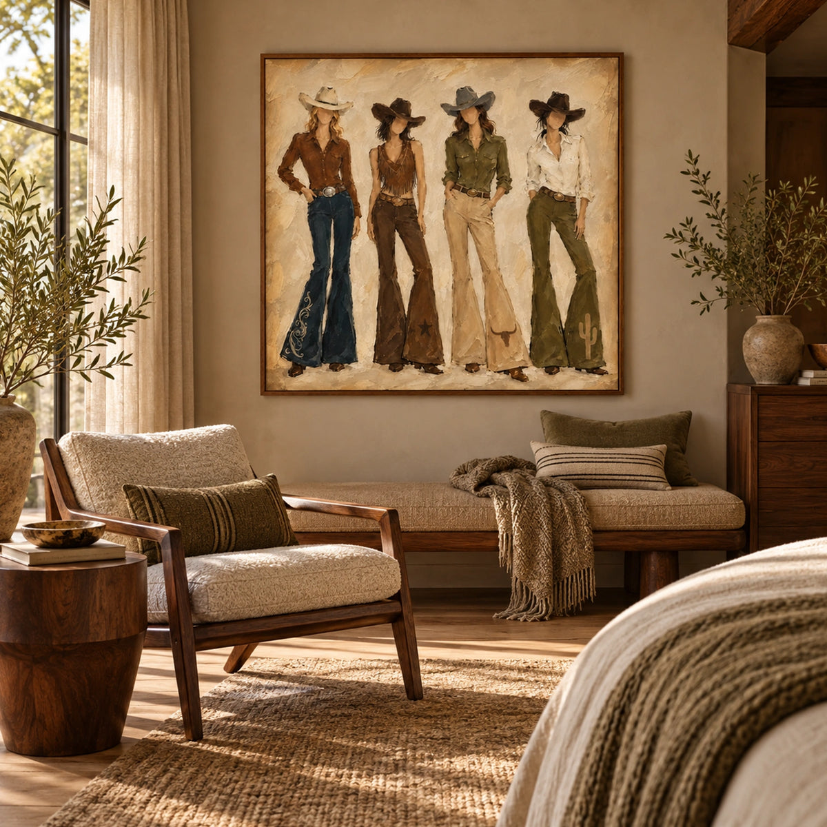American Western Cowboy Art #VT272