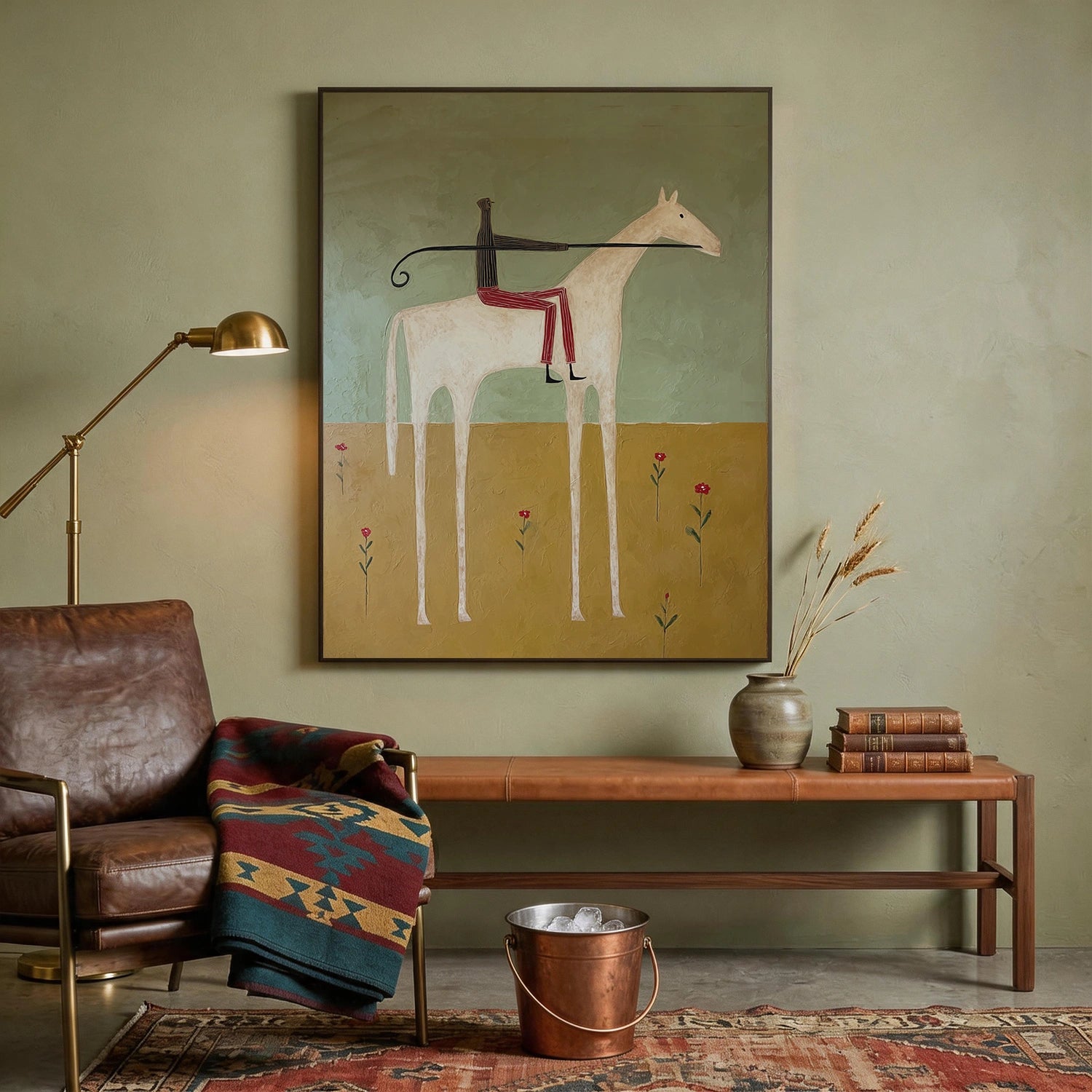 Vintage Americana Art #VT074