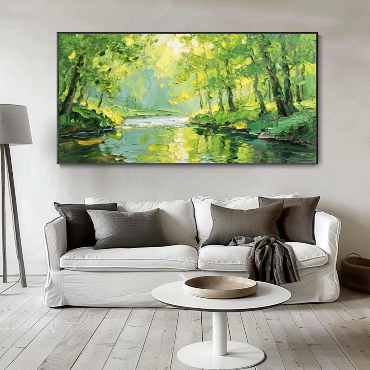 Tree Abstract Textured Wall Art #TP070