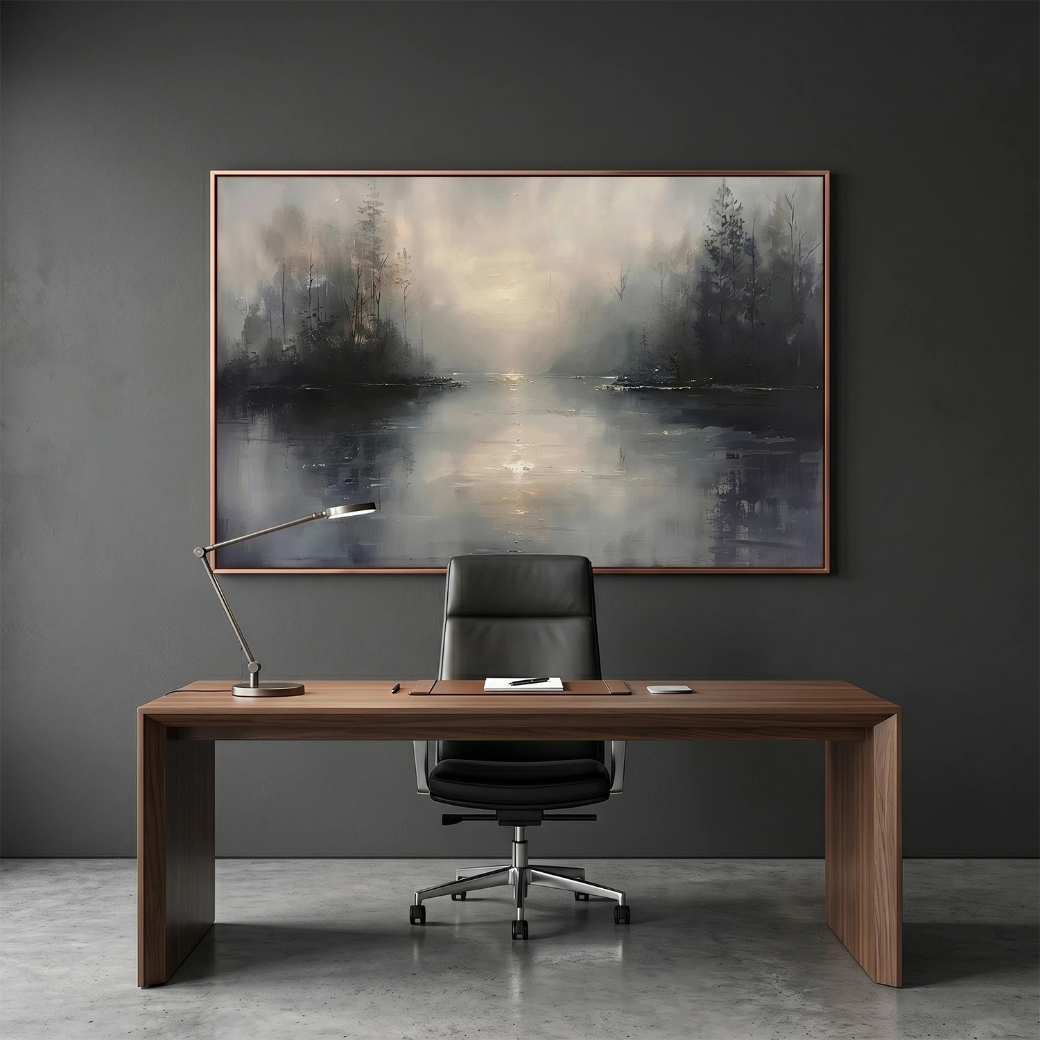 Ocean And Sky Abstract Wall Art #OS159