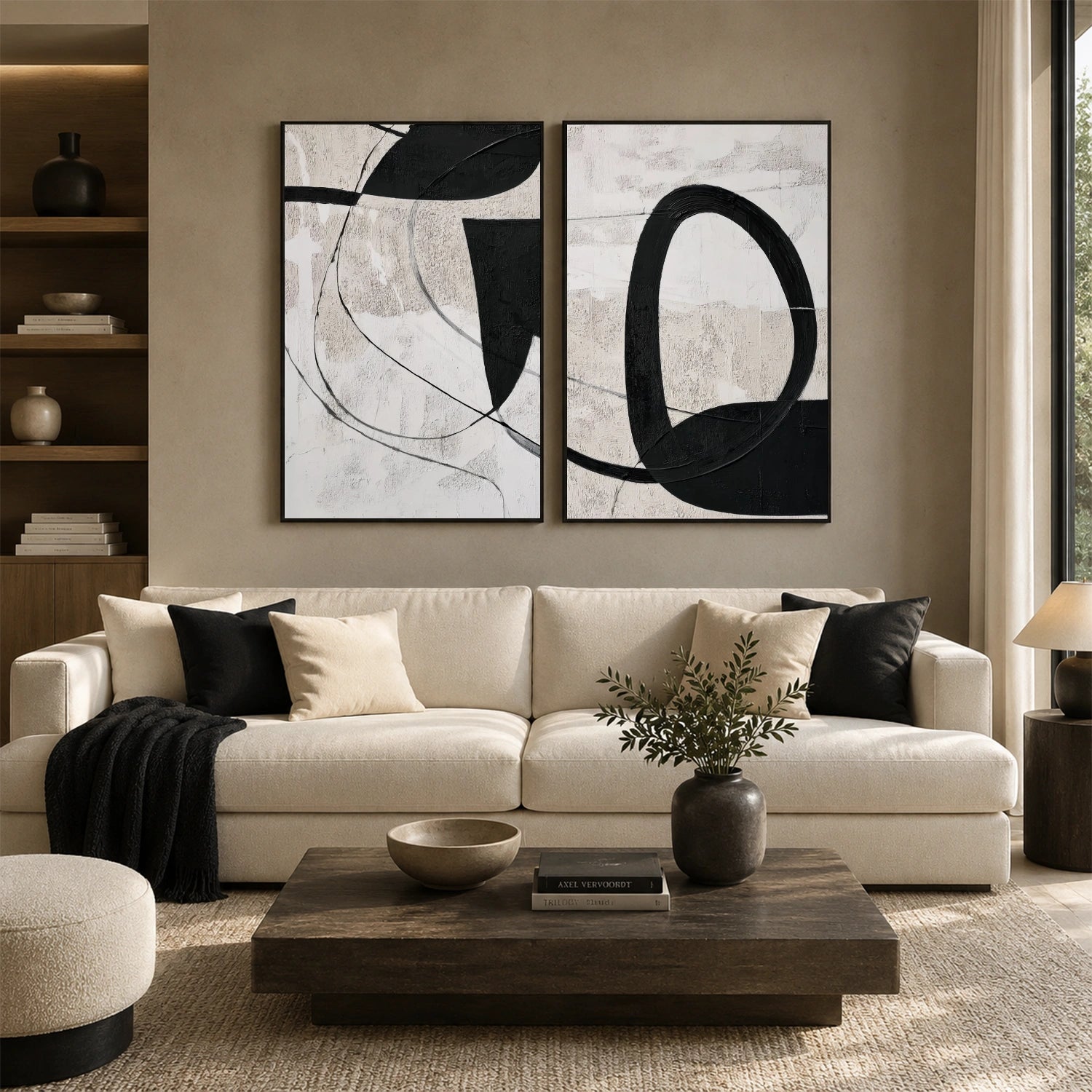 Wabi Sabi Canvas Art Set of 2 #WS149