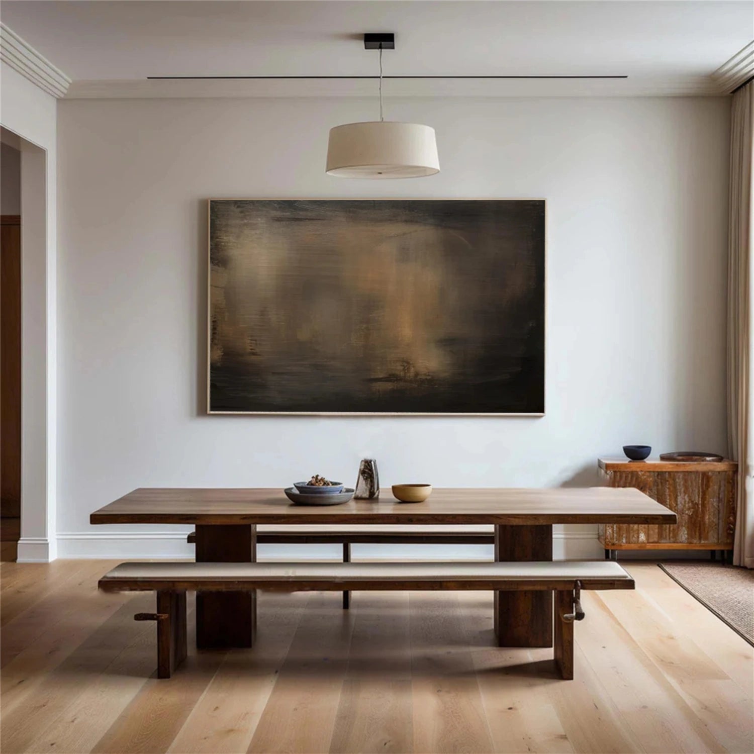 Abstract Canvas Wall Art #AP293