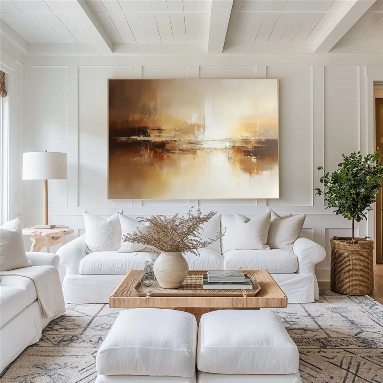 Abstract Canvas Wall Art #AP265