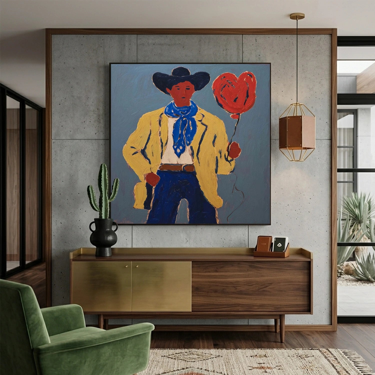 Vintage Americana Art #VT056