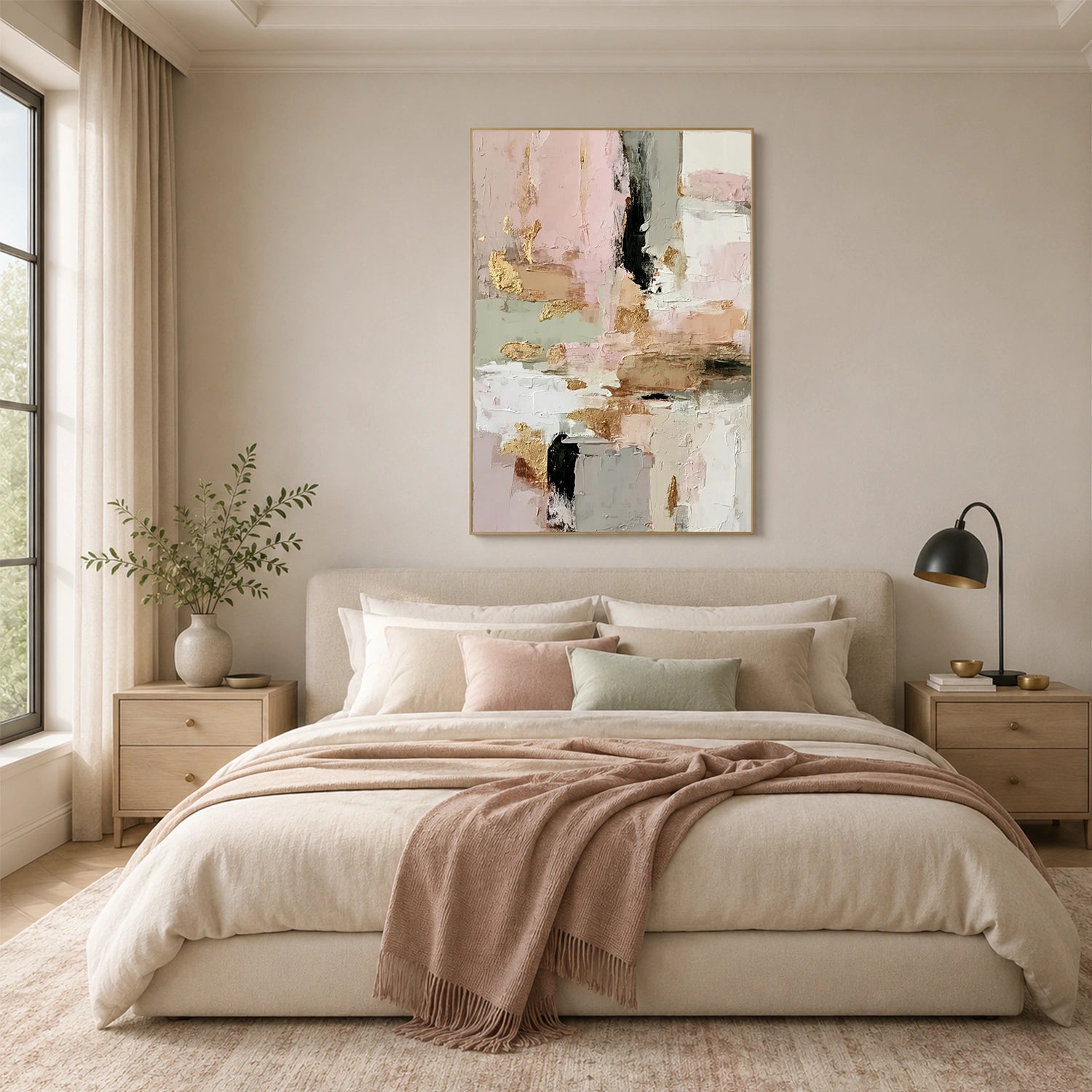 Abstract Textured Wall Art #AT170