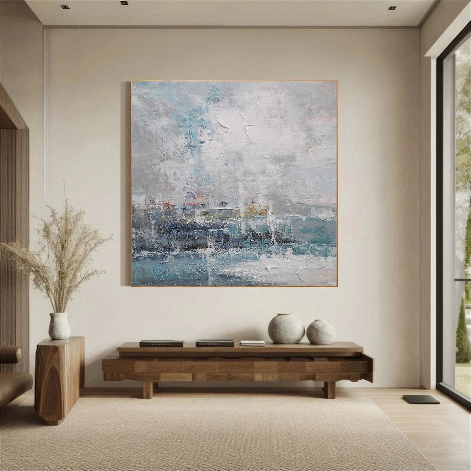 Abstract Canvas Wall Art #AP276