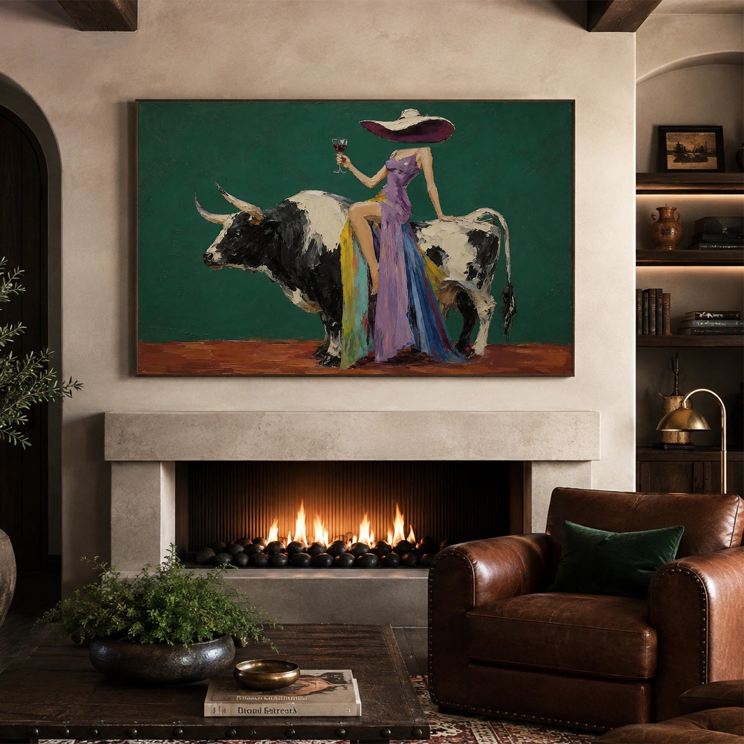 American Western Cowboy Art #VT235