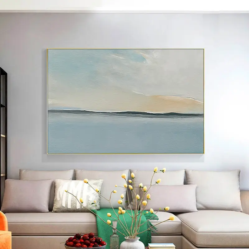 Ocean And Sky Painting Canvas #OS003