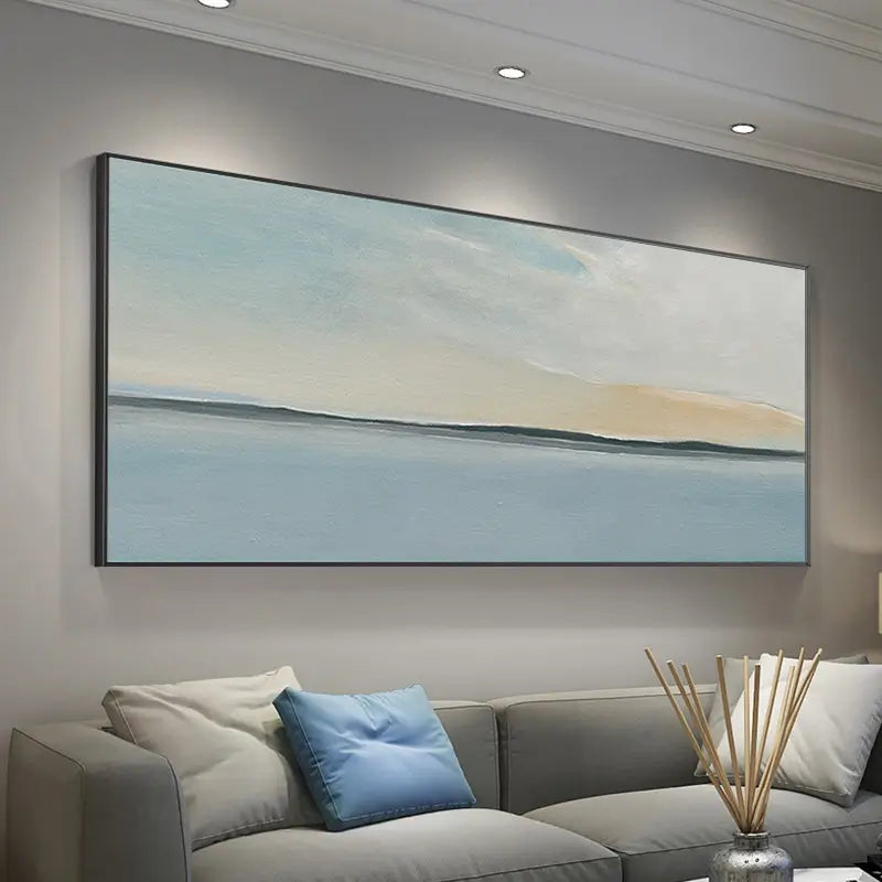 Ocean And Sky Painting Canvas #OS003