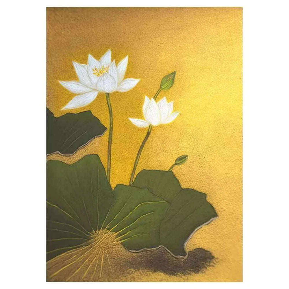 Flower Textured Painting Canvas #FP044