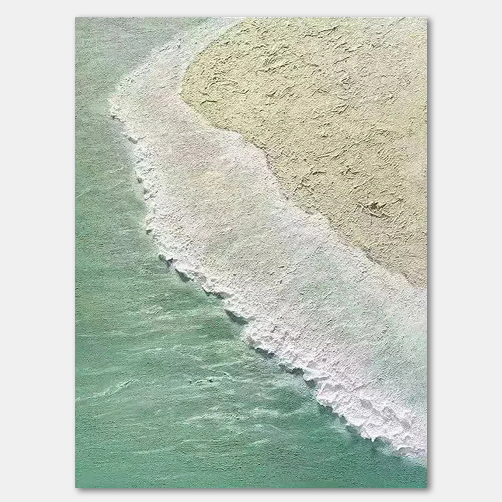 Ocean Textured Painting Canvas #OP001