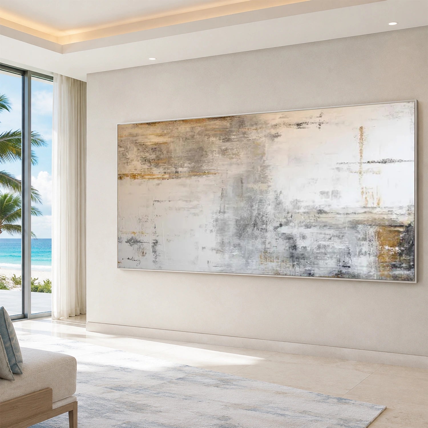 Abstract Textured Wall Art #AT176