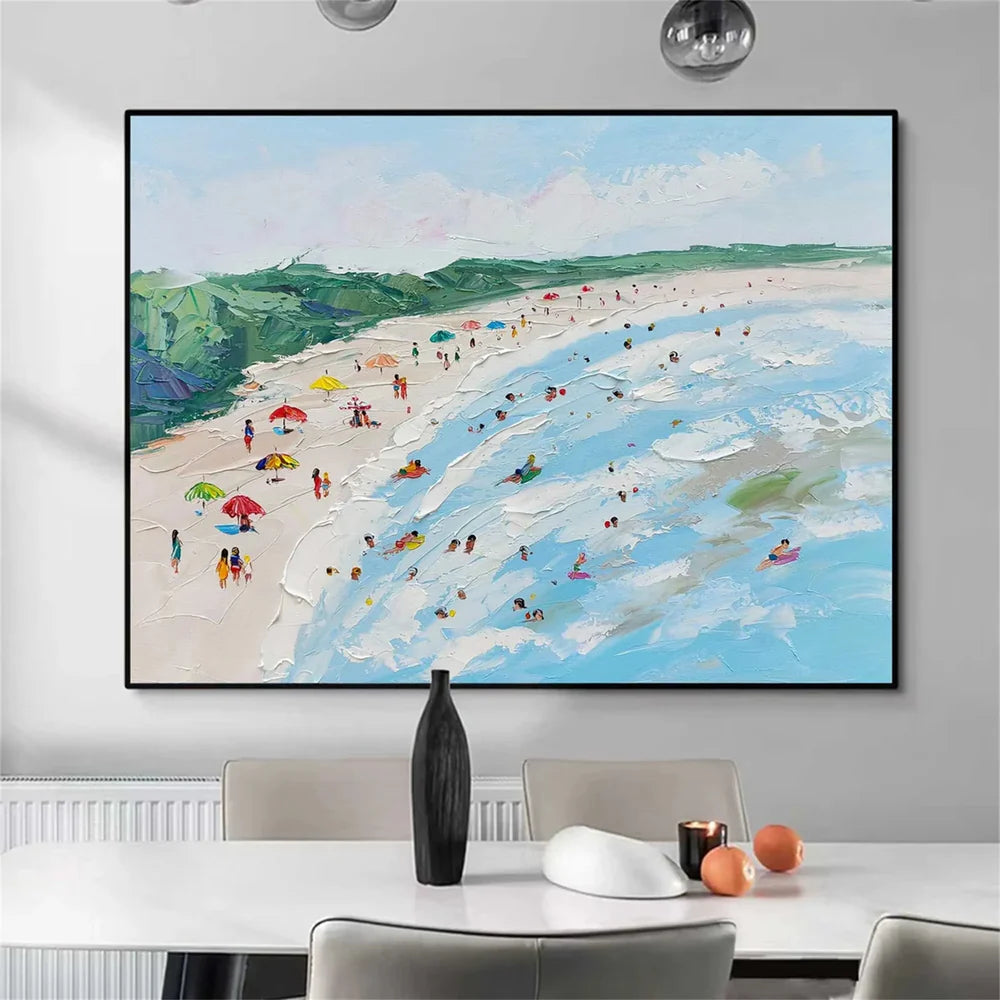 Swimming Sport Textured Wall Art #MS034