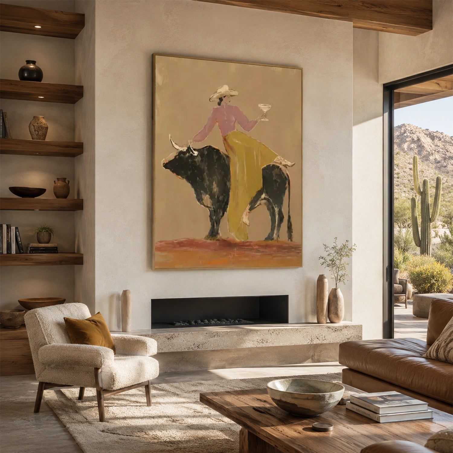 American Western Cowboy Art #VT252