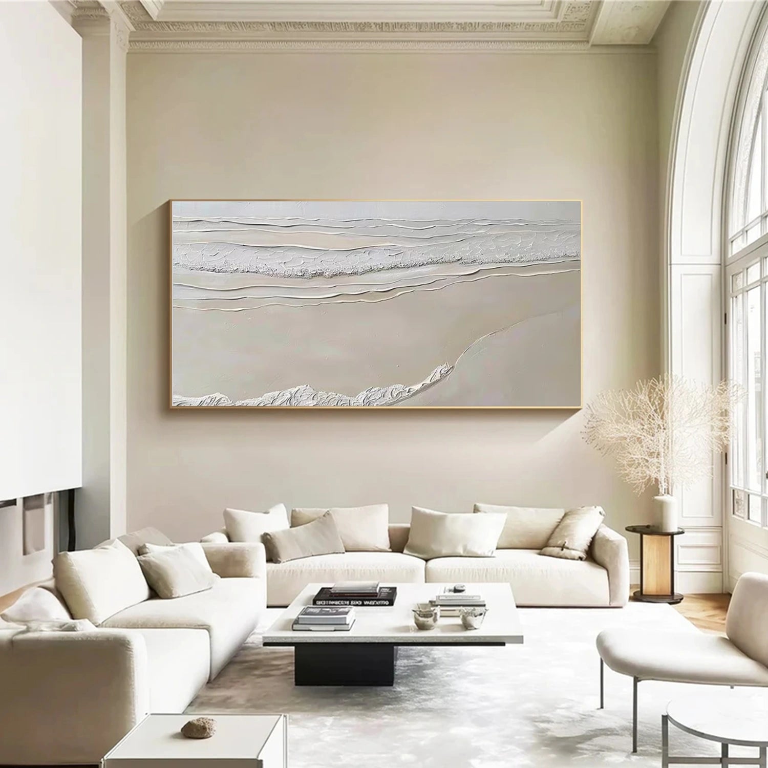 Ocean Abstract Textured Wall Art #OP037