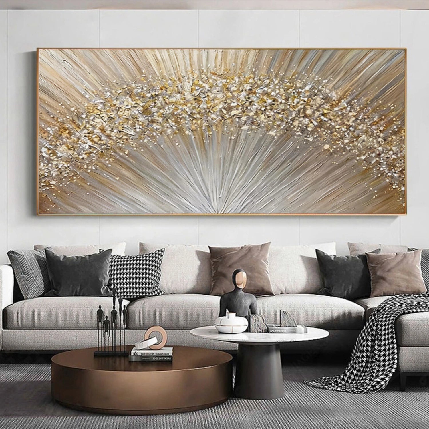 Abstract Textured Wall Art #AT158
