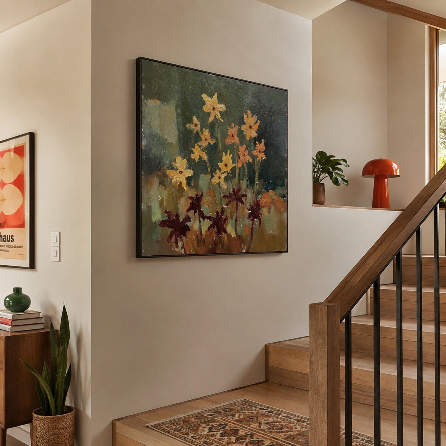 Flower Abstract Wall Art #FP202