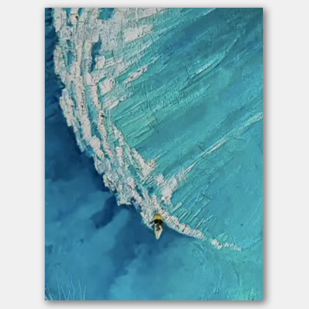 Ocean Textured Painting Canvas #OP011