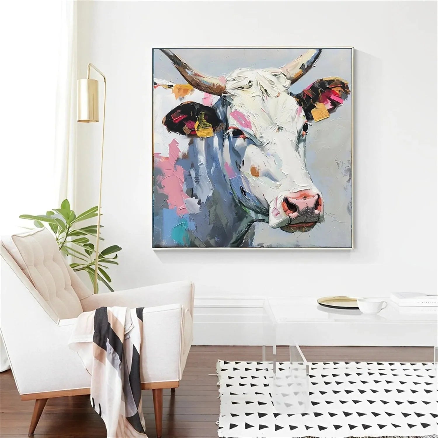 Animal Canvas Art Painting #AC006