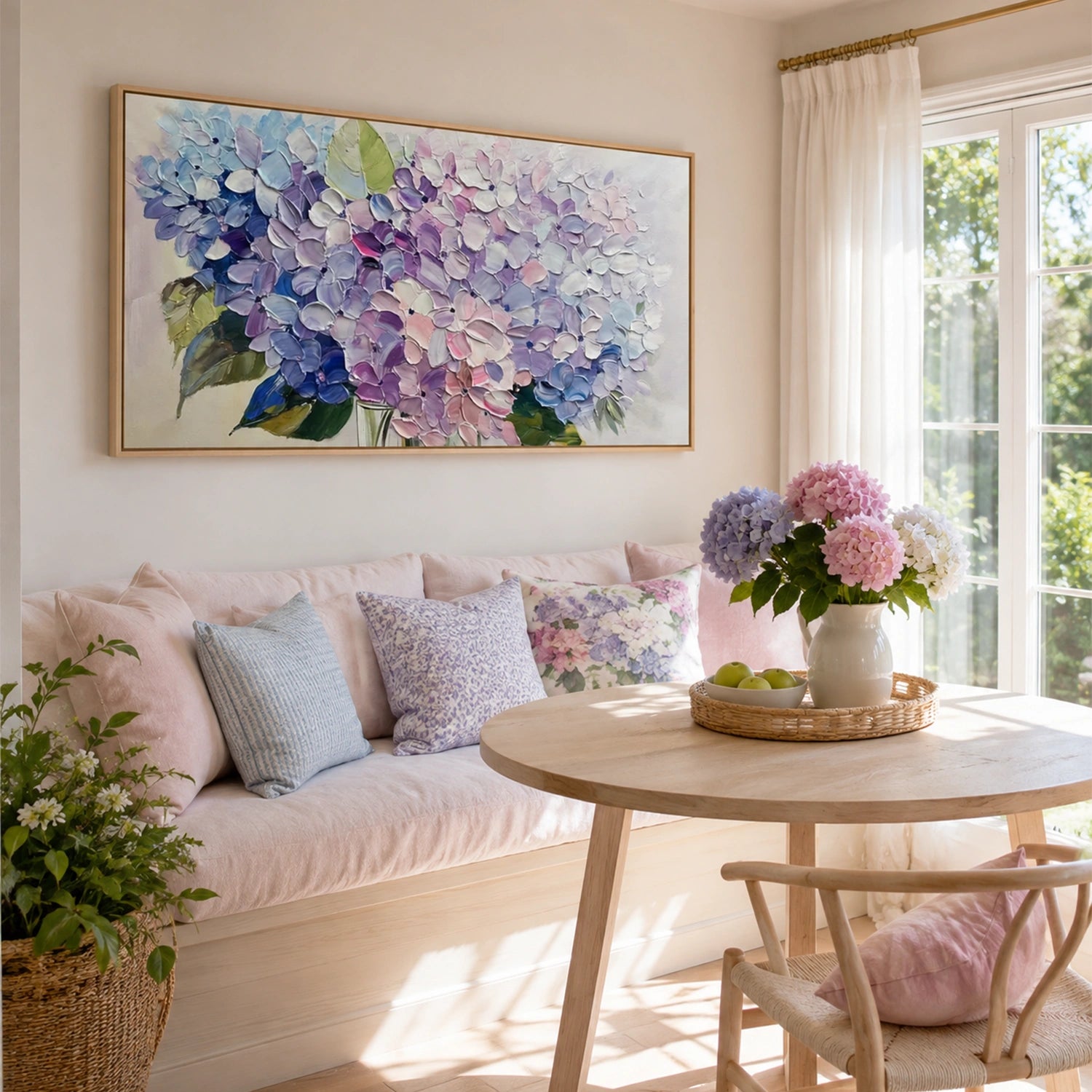 Flower Abstract Textured Wall Art #FP209