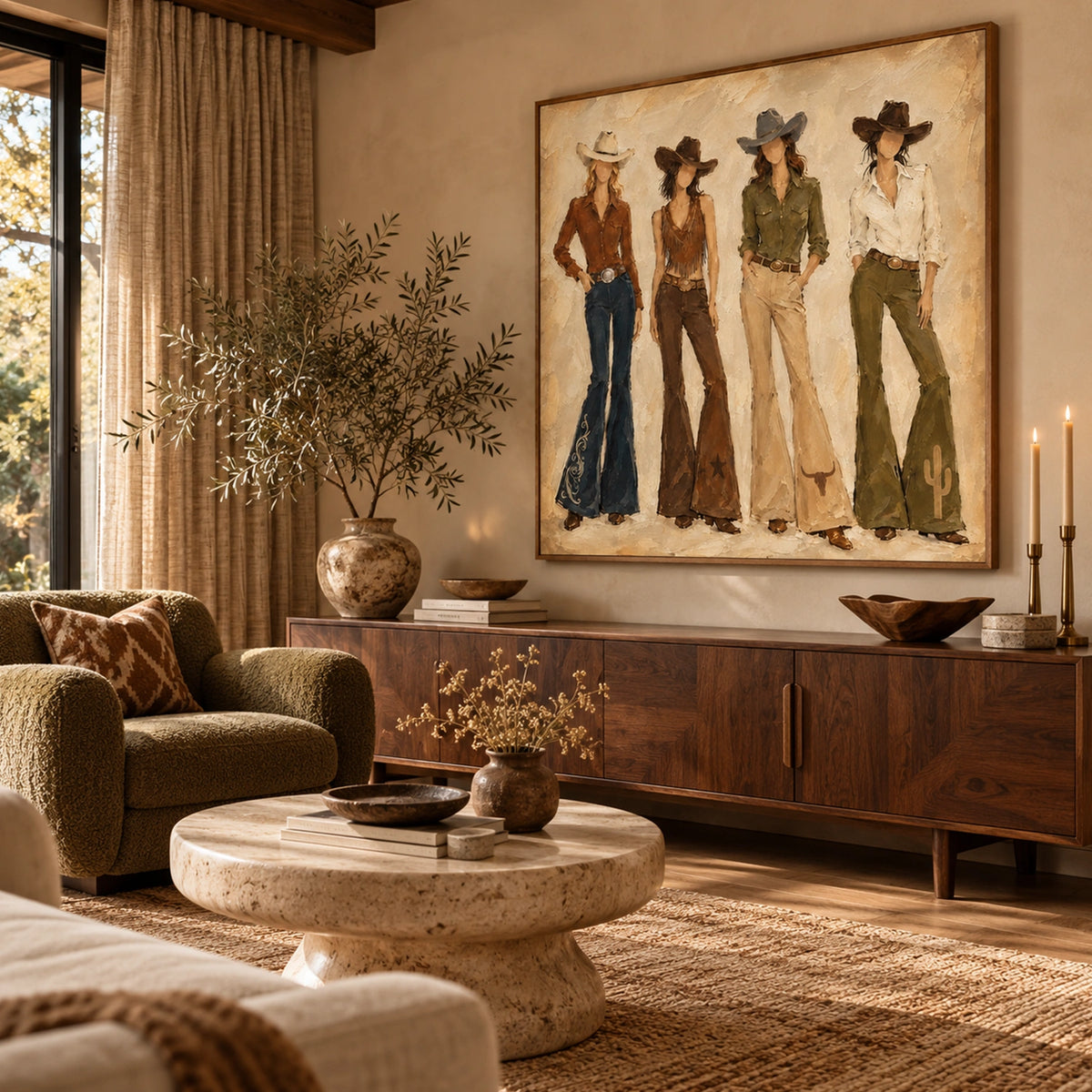 American Western Cowboy Art #VT272