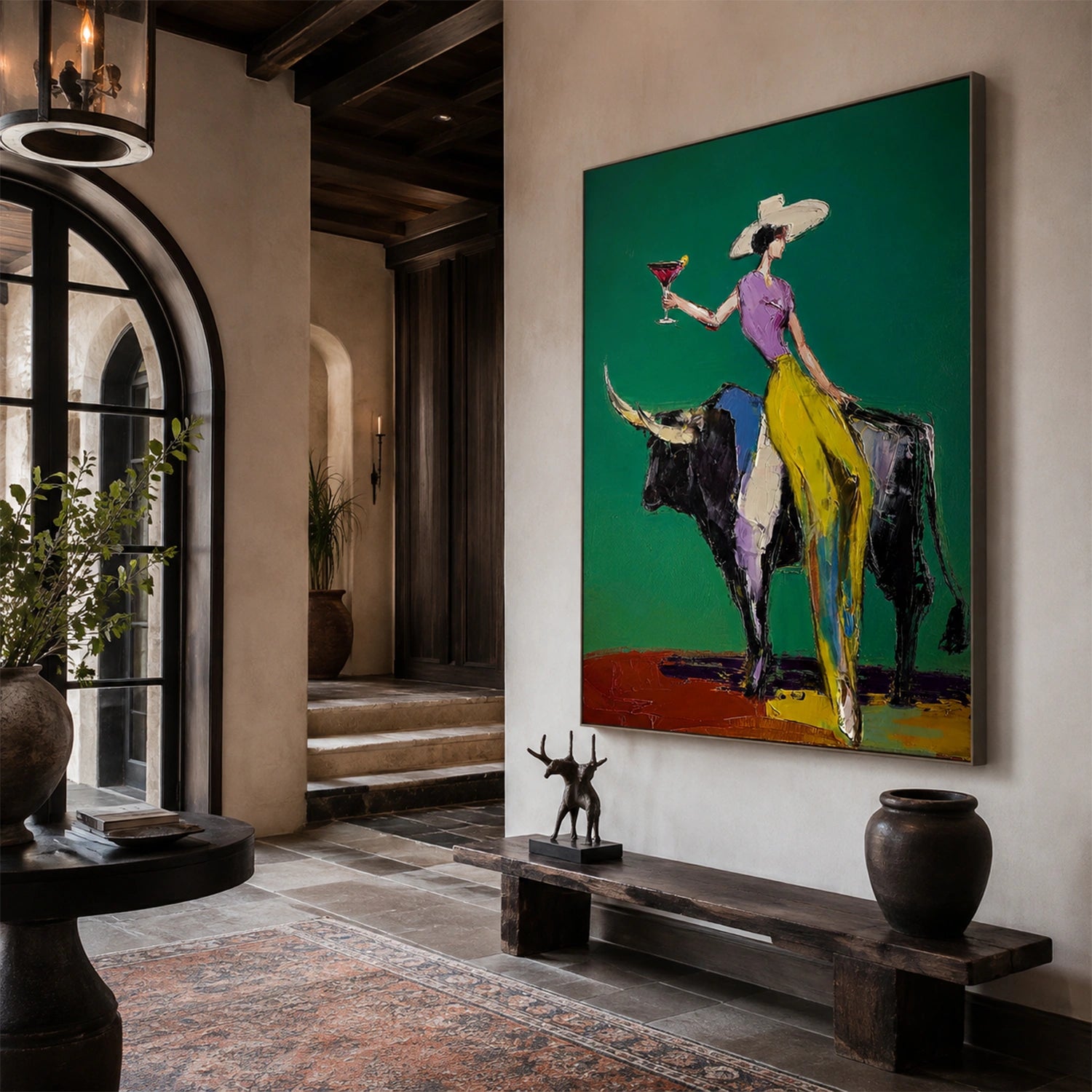 American Western Cowboy Art #VT234