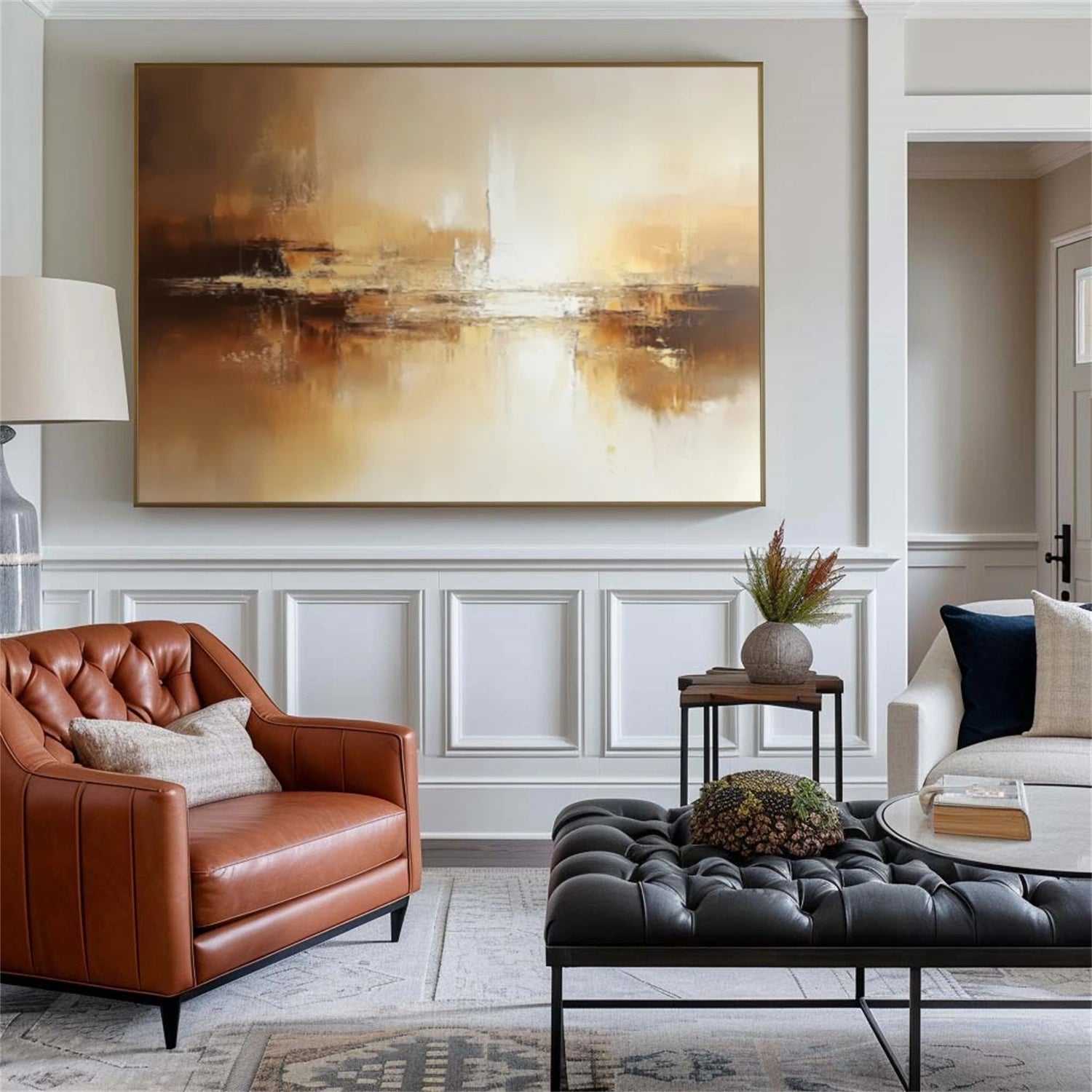 Abstract Canvas Wall Art #AP265