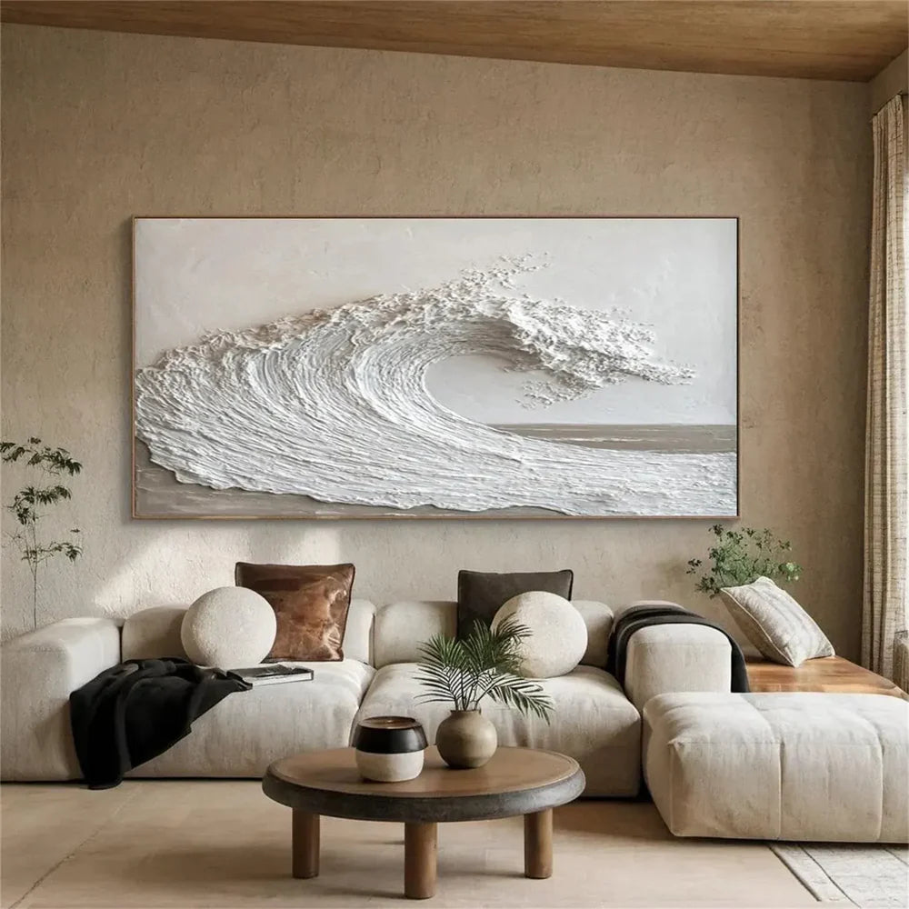 Ocean Textured Painting Canvas #OP023