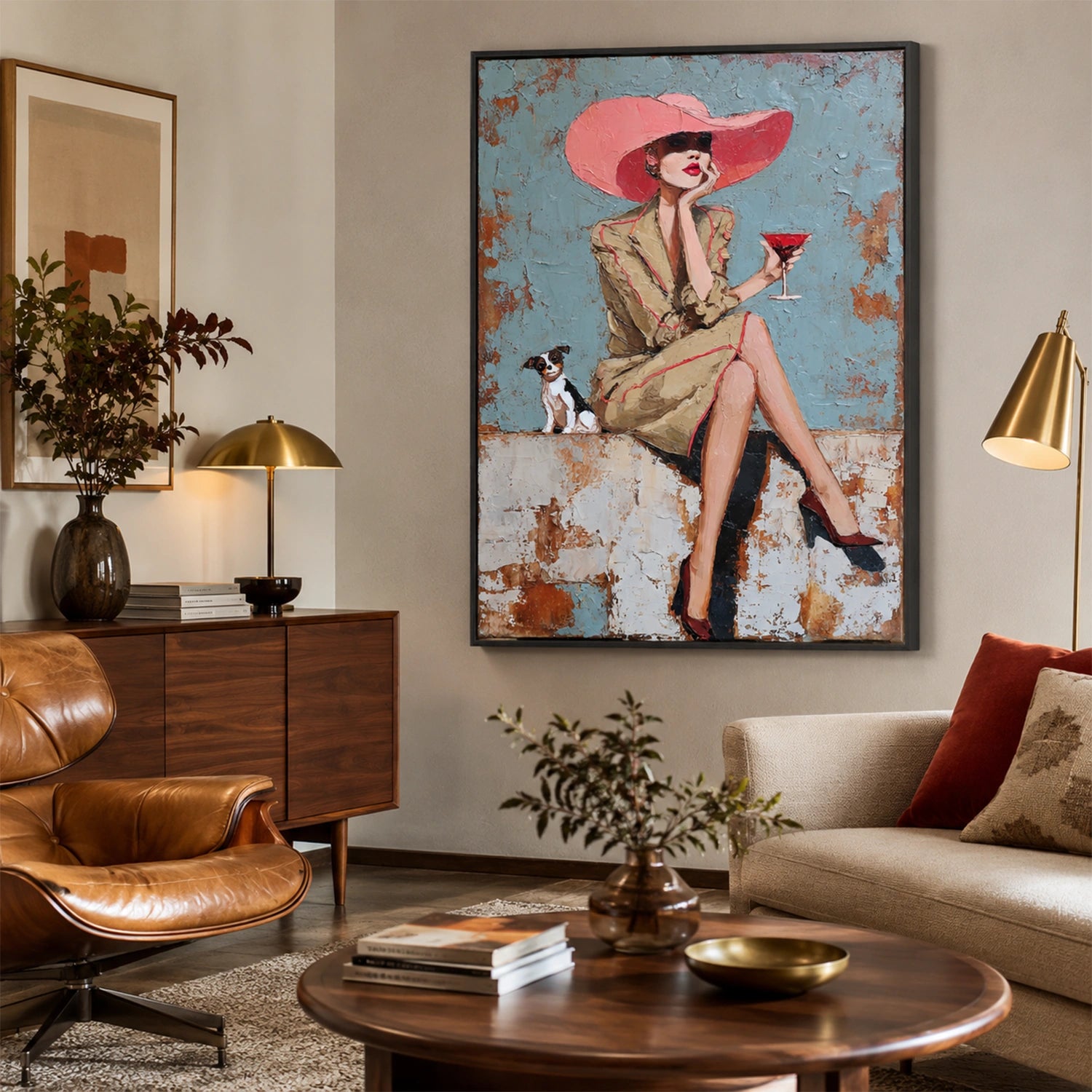 American Western Cowboy Art #VT229