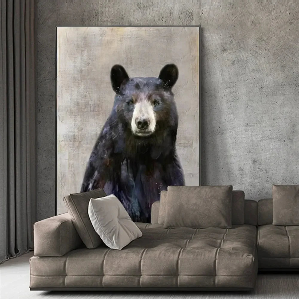 Animal Canvas Art Painting #AC001