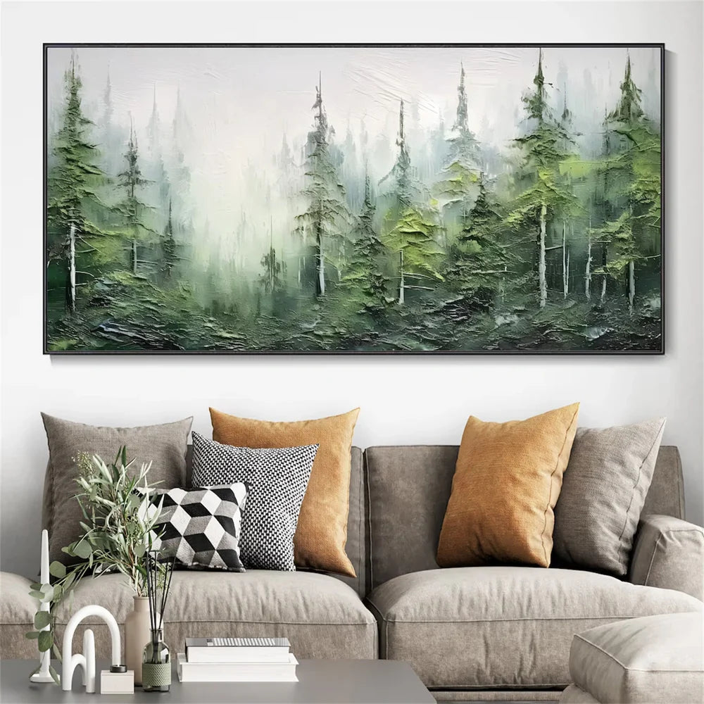 Tree Textured Painting Canvas #TP025