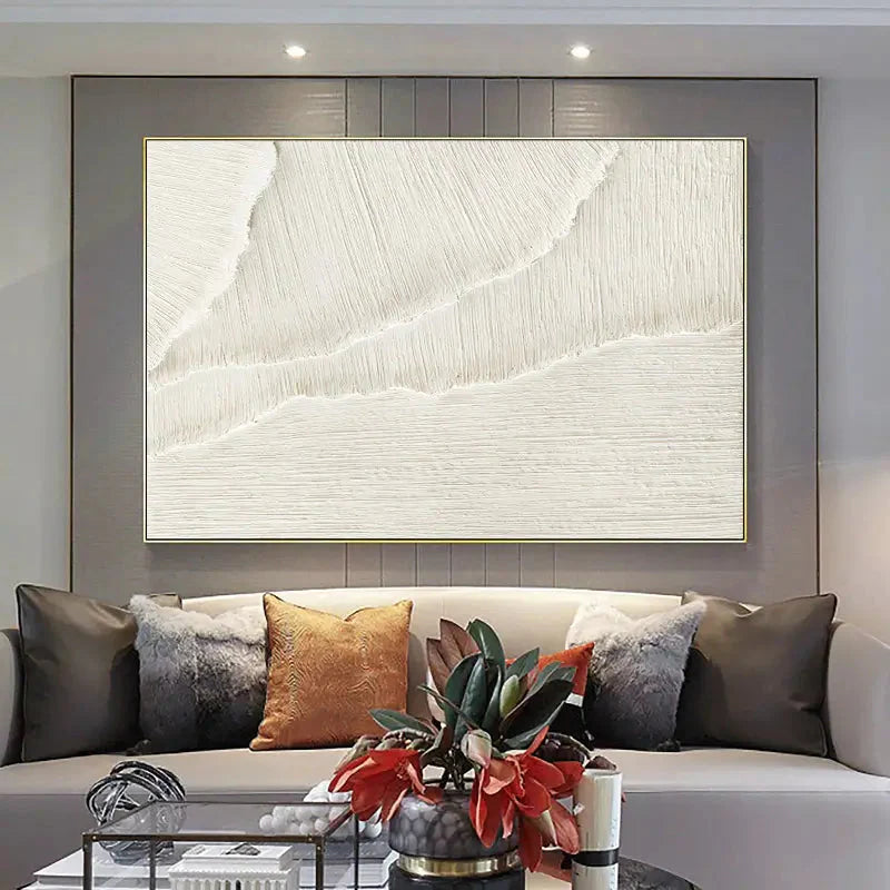 Minimalist Textured Painting Canvas #MT067