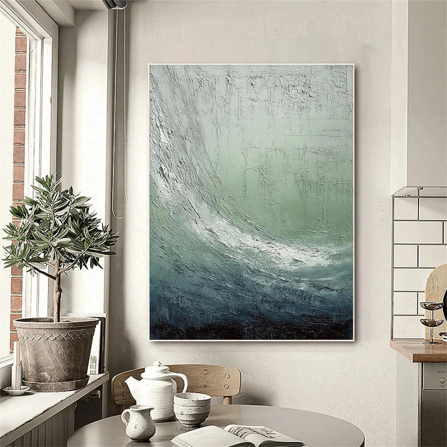 Abstract Textured Wall Art #AT148
