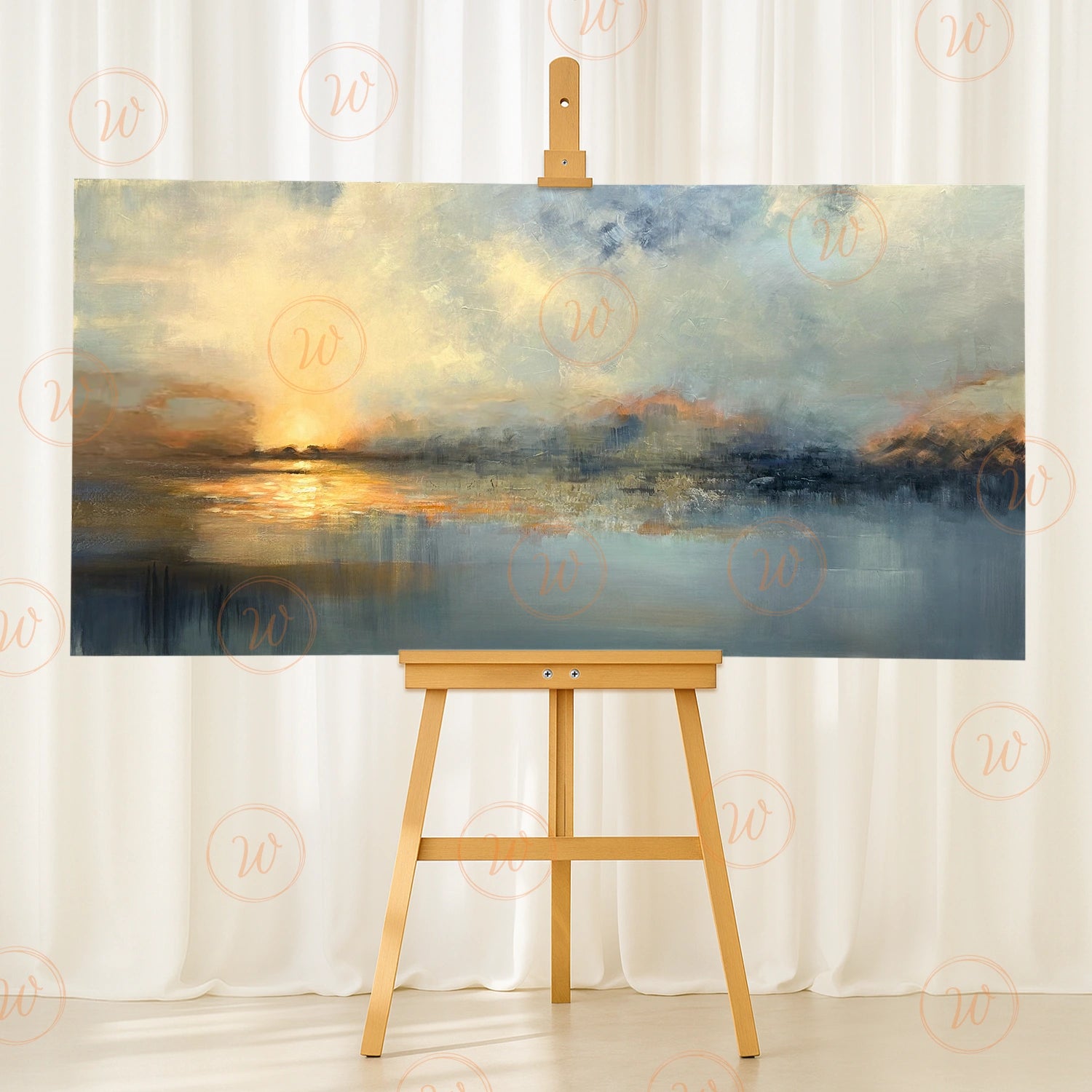 Abstract Painting Canvas #AP193