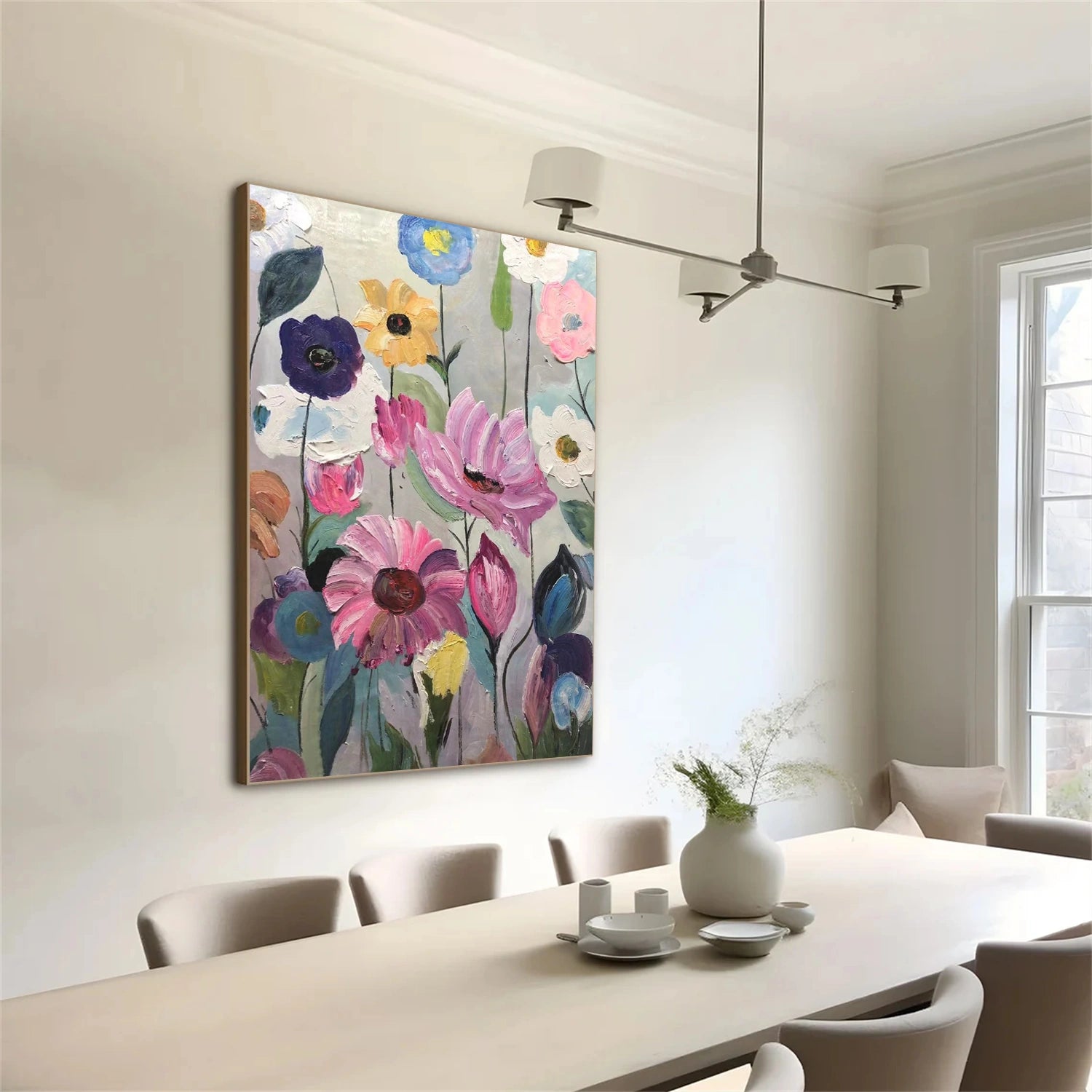 Flower Abstract Wall Art #FP111