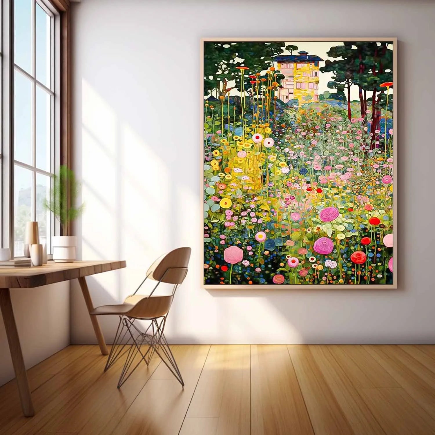 Colorful Landscape Abstract Wall Art #AP055