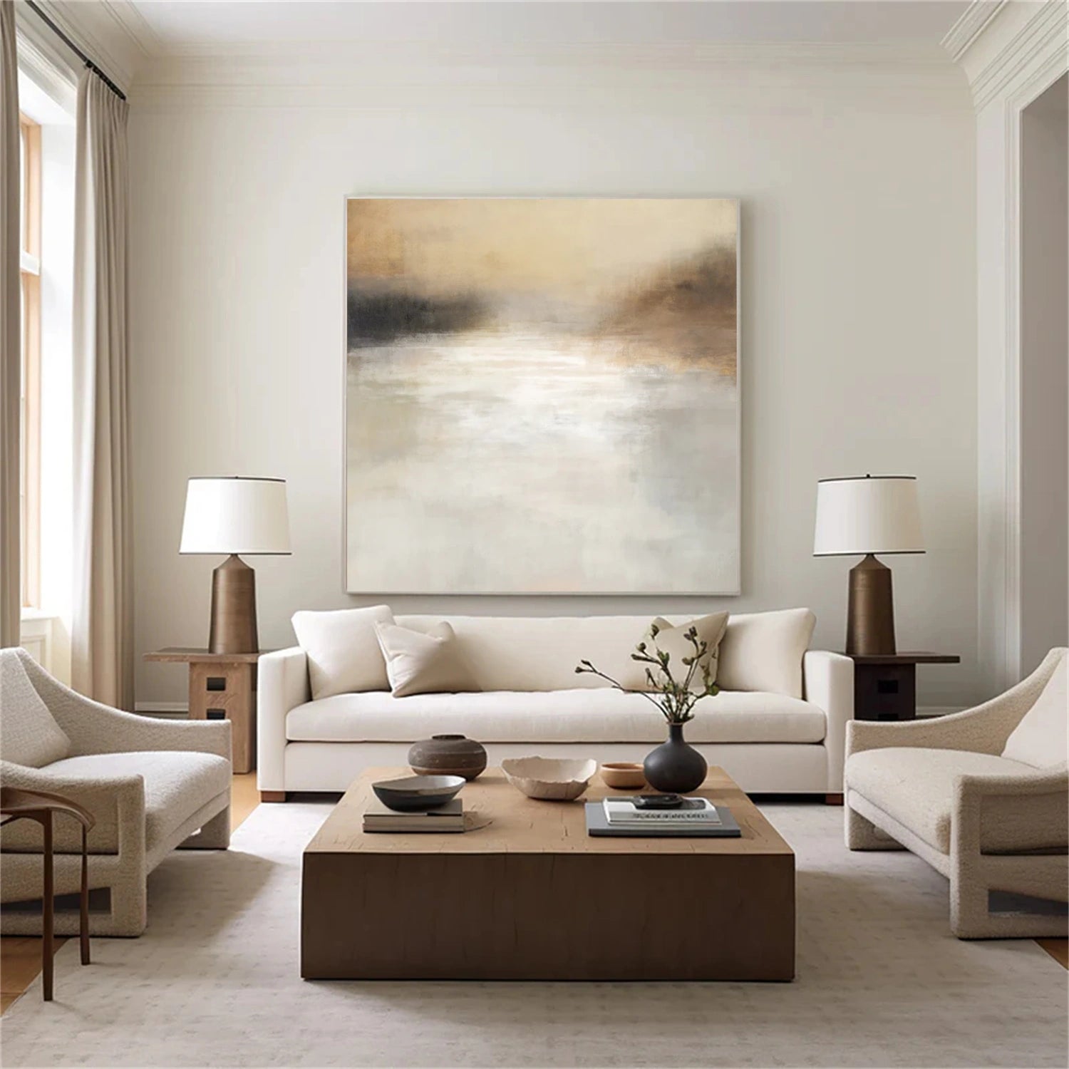 Abstract Canvas Wall Art #AP310