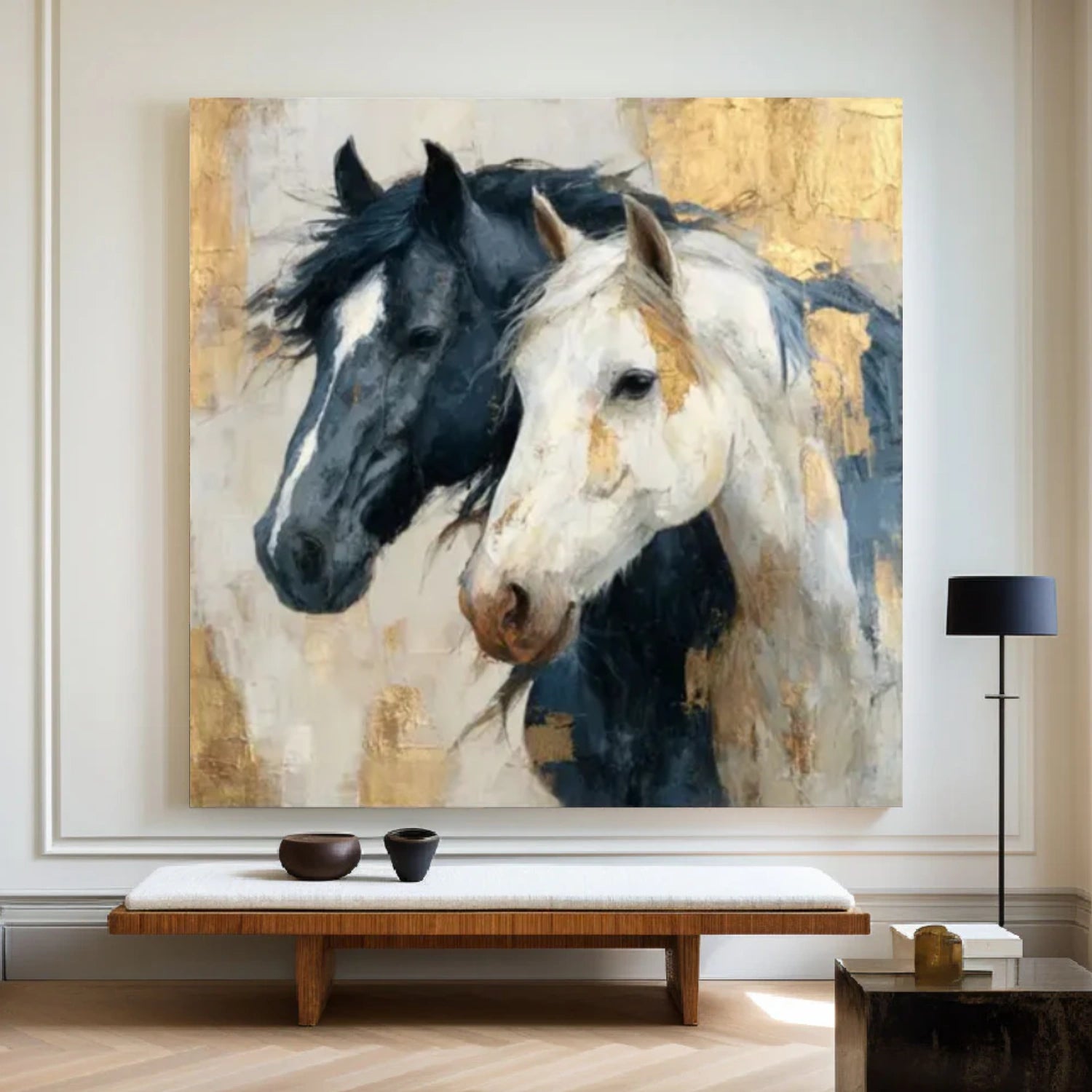 Abstract Animal Horse Wall Art #AC060