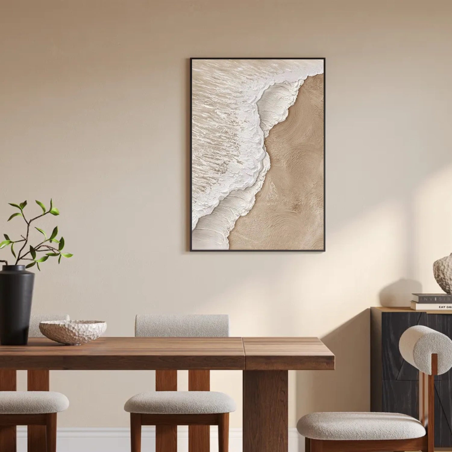 Ocean Abstract Textured Wall Art #OP035