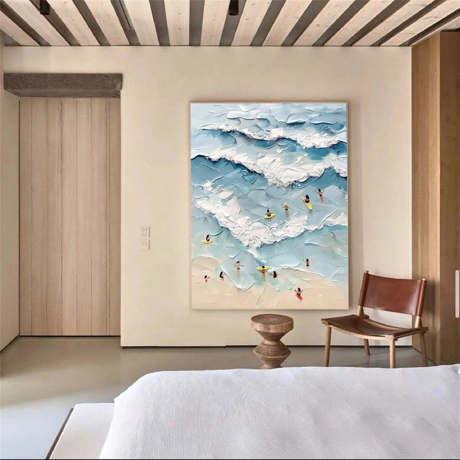 Swimming Sport Textured Wall Art #MS100