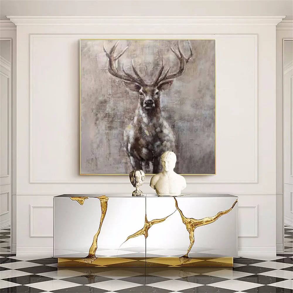 Animal Canvas Art Painting #AC002